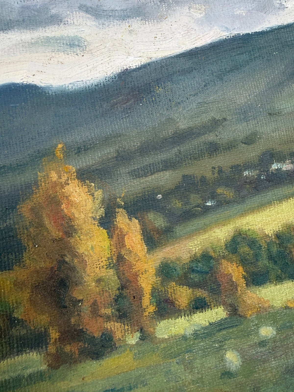 Edale valley oil painting by Chris Slater - Natalia Willmott