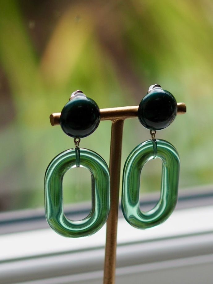 Loop round clip on earrings - Natalia Willmott