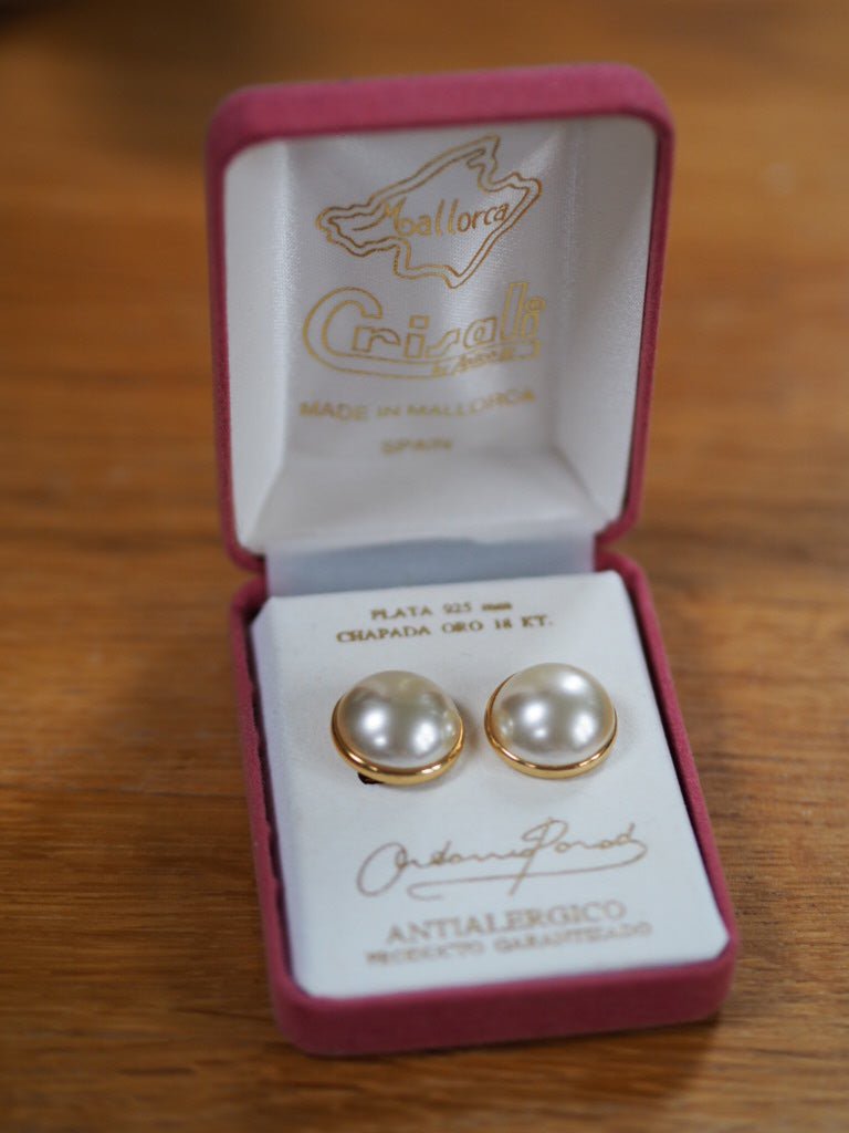 Majorica Pearl classic earrings - Natalia Willmott