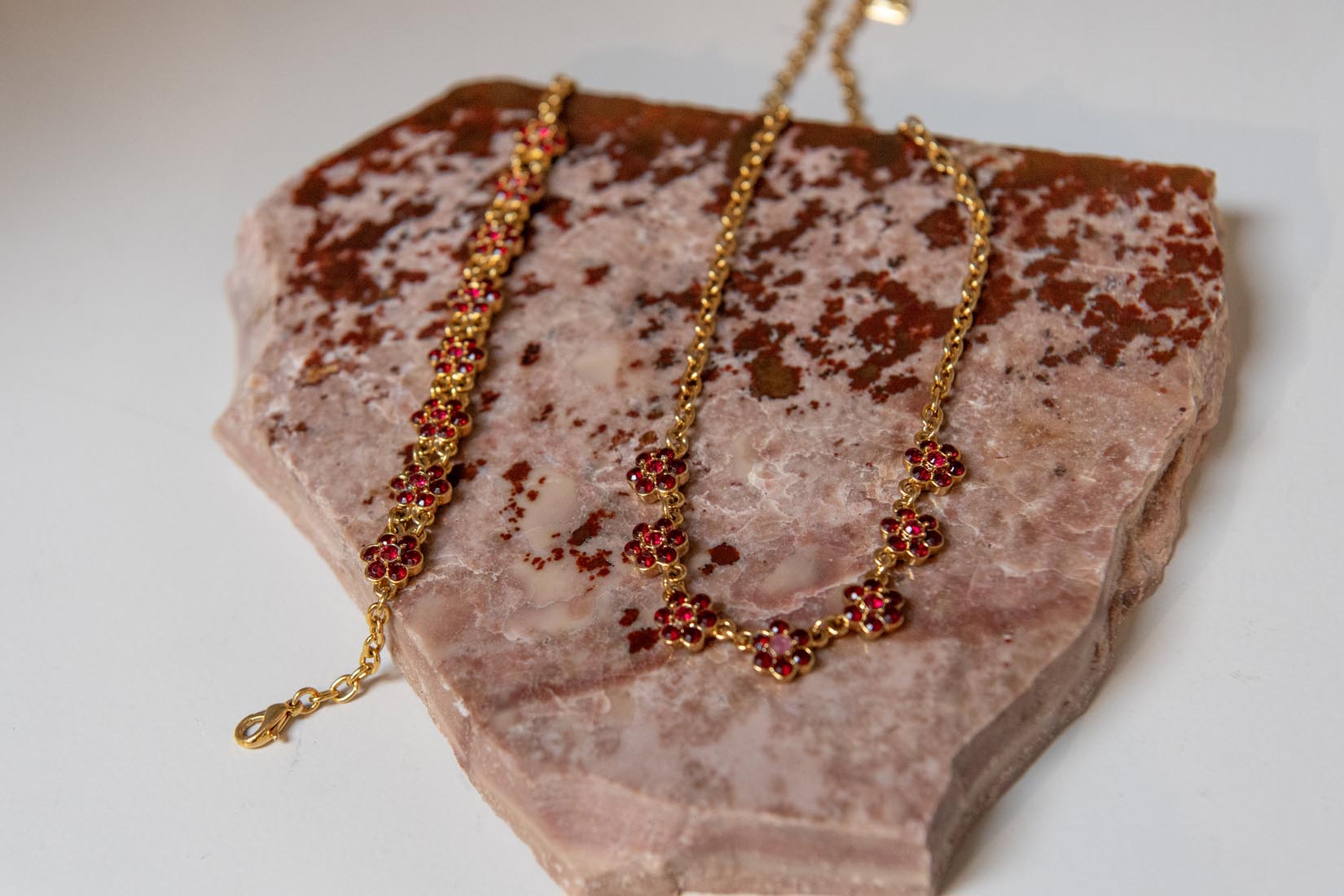 Monet flower bracelet/ necklace - Natalia Willmott