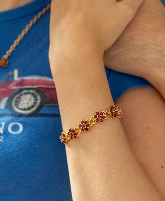 Monet flower bracelet/ necklace - Natalia Willmott