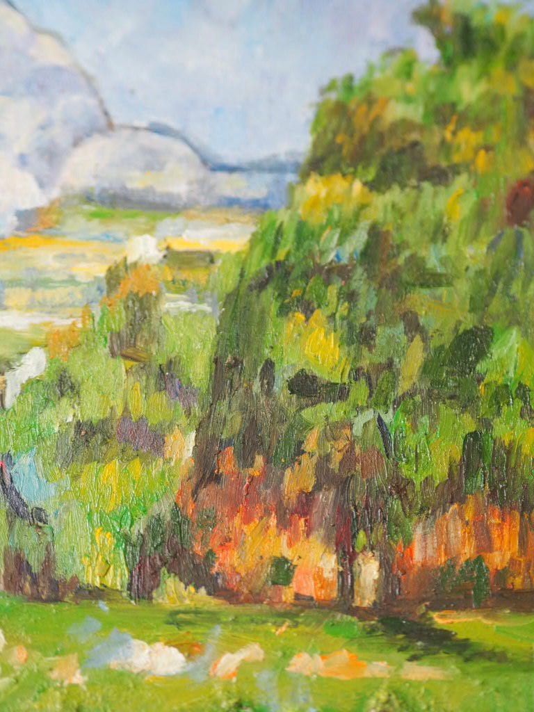 Mont Sainte Victoire oil painting - Natalia Willmott