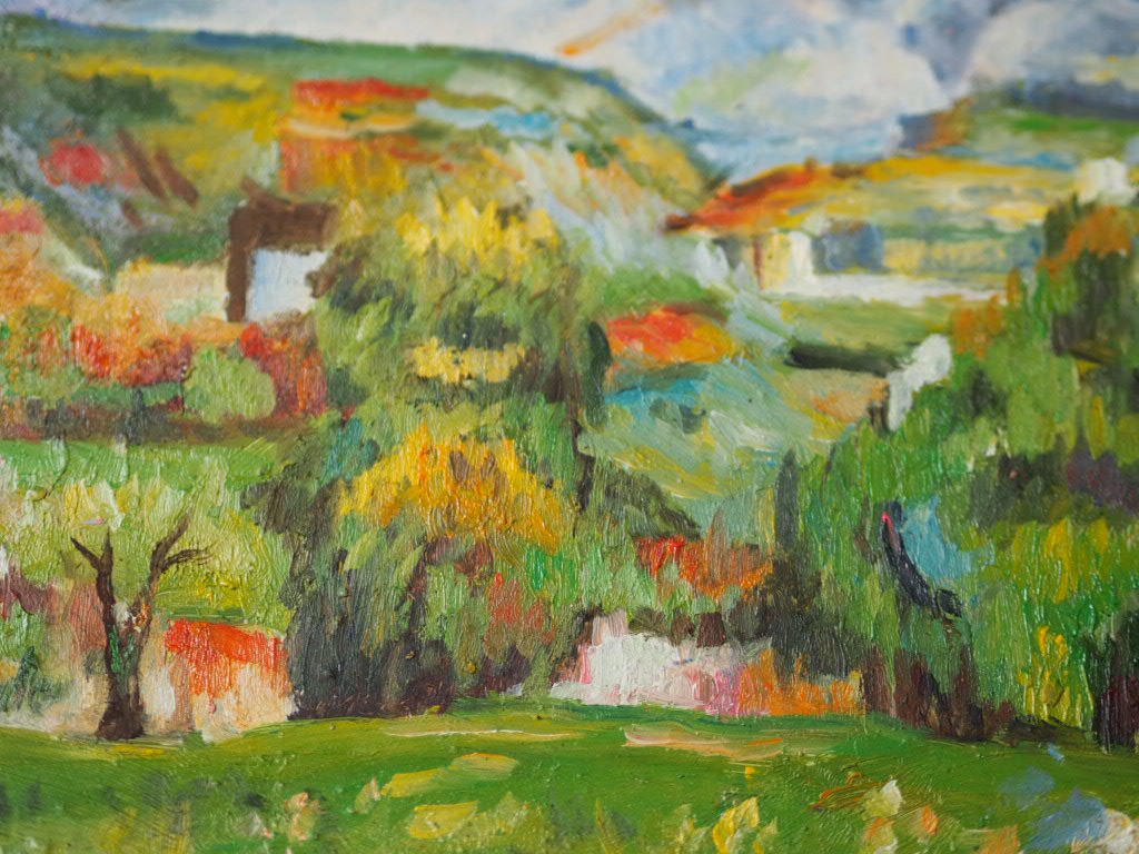 Mont Sainte Victoire oil painting - Natalia Willmott