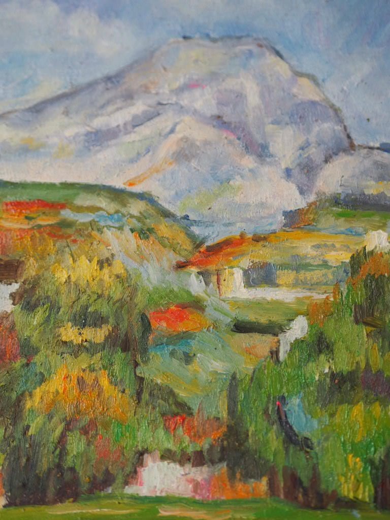 Mont Sainte Victoire oil painting - Natalia Willmott