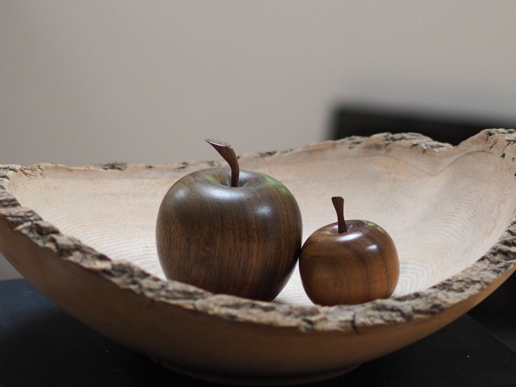 Natural edged elm bowl - Natalia Willmott