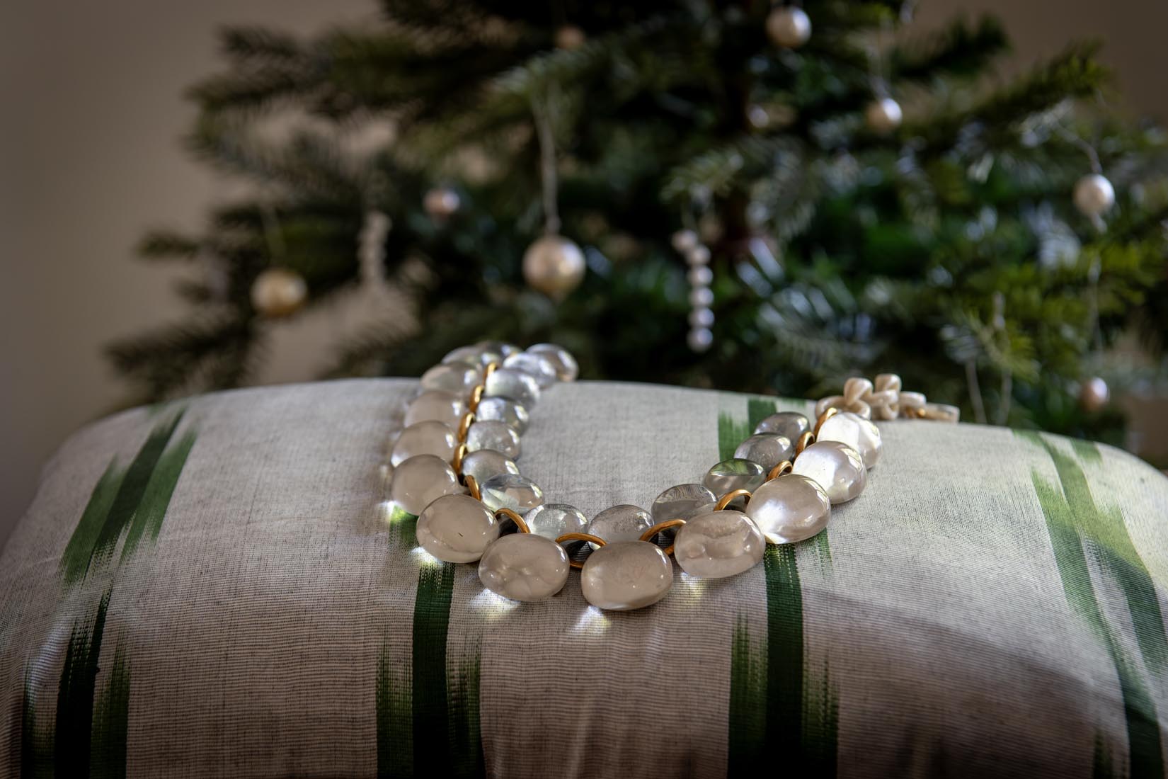 Necklace "Bulles" Andrea Nacre Mother of Pearl - Natalia Willmott