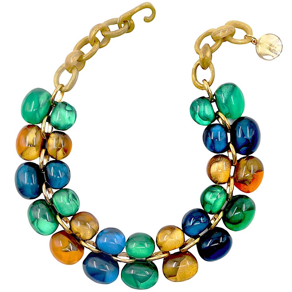 Necklace "Bulles" Andrea Polycolour - Natalia Willmott