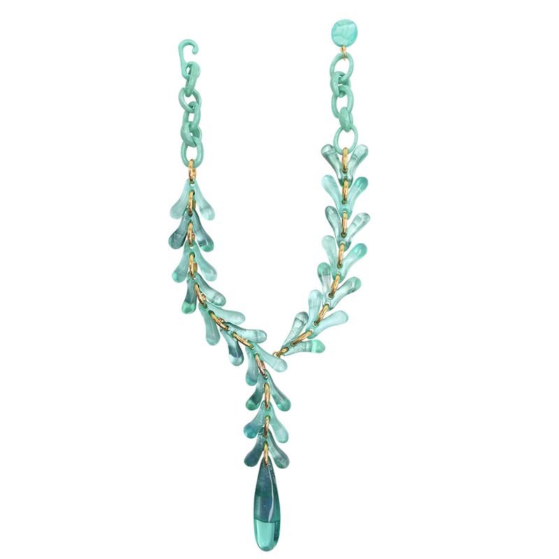 Necklace "Hema" in Spearmint - Natalia Willmott