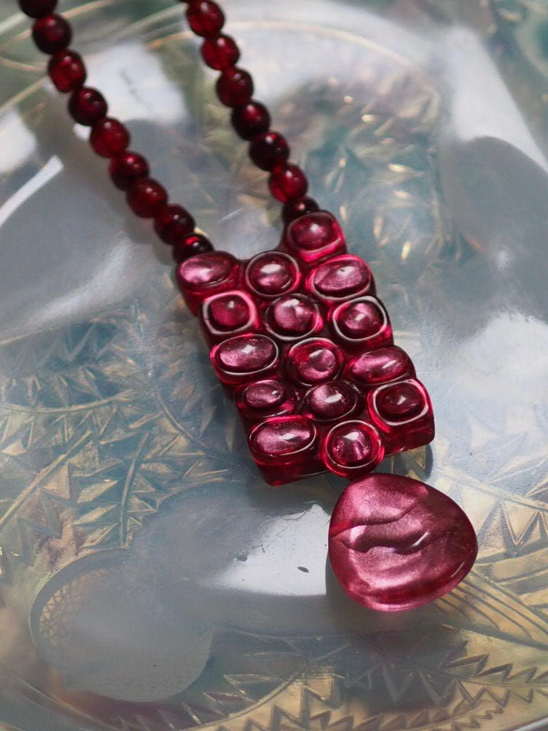 Necklace "Joelle" Pomegranate - Natalia Willmott