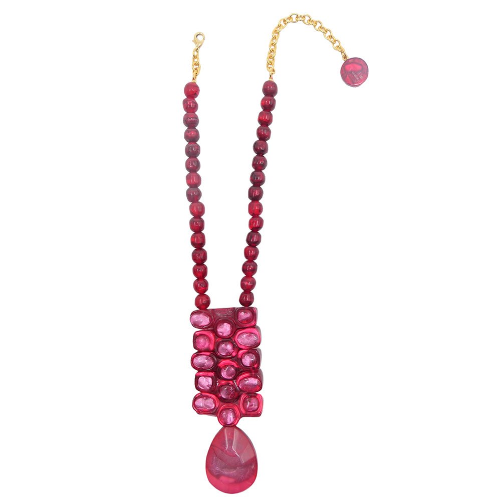 Necklace "Joelle" Pomegranate - Natalia Willmott