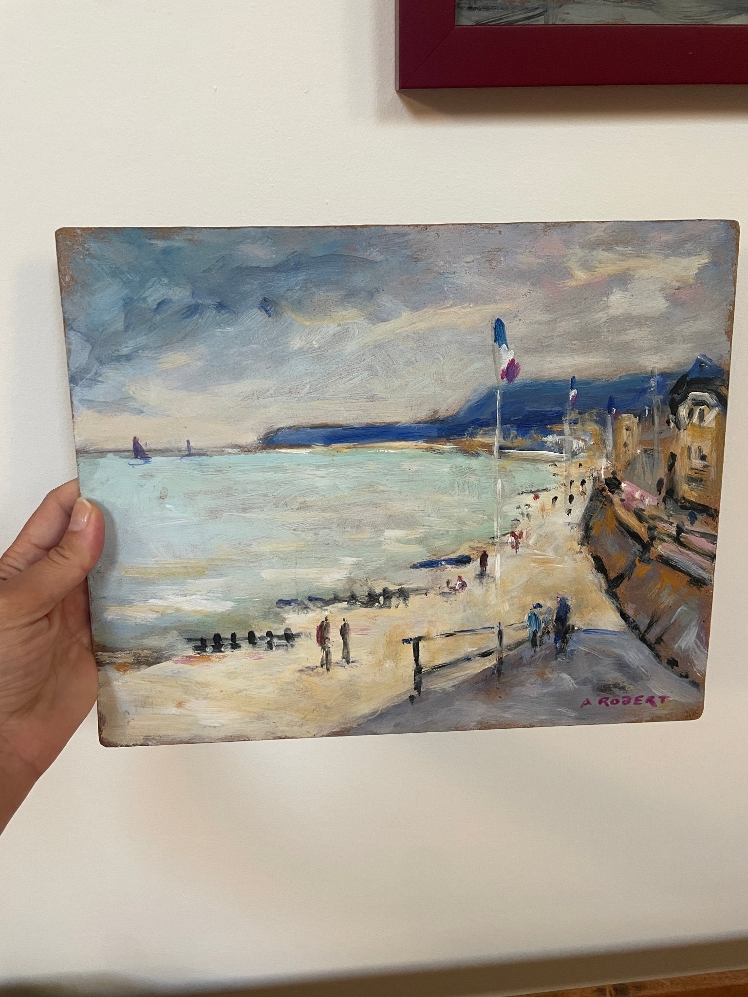 Normandie Beach by André Robert - Natalia Willmott