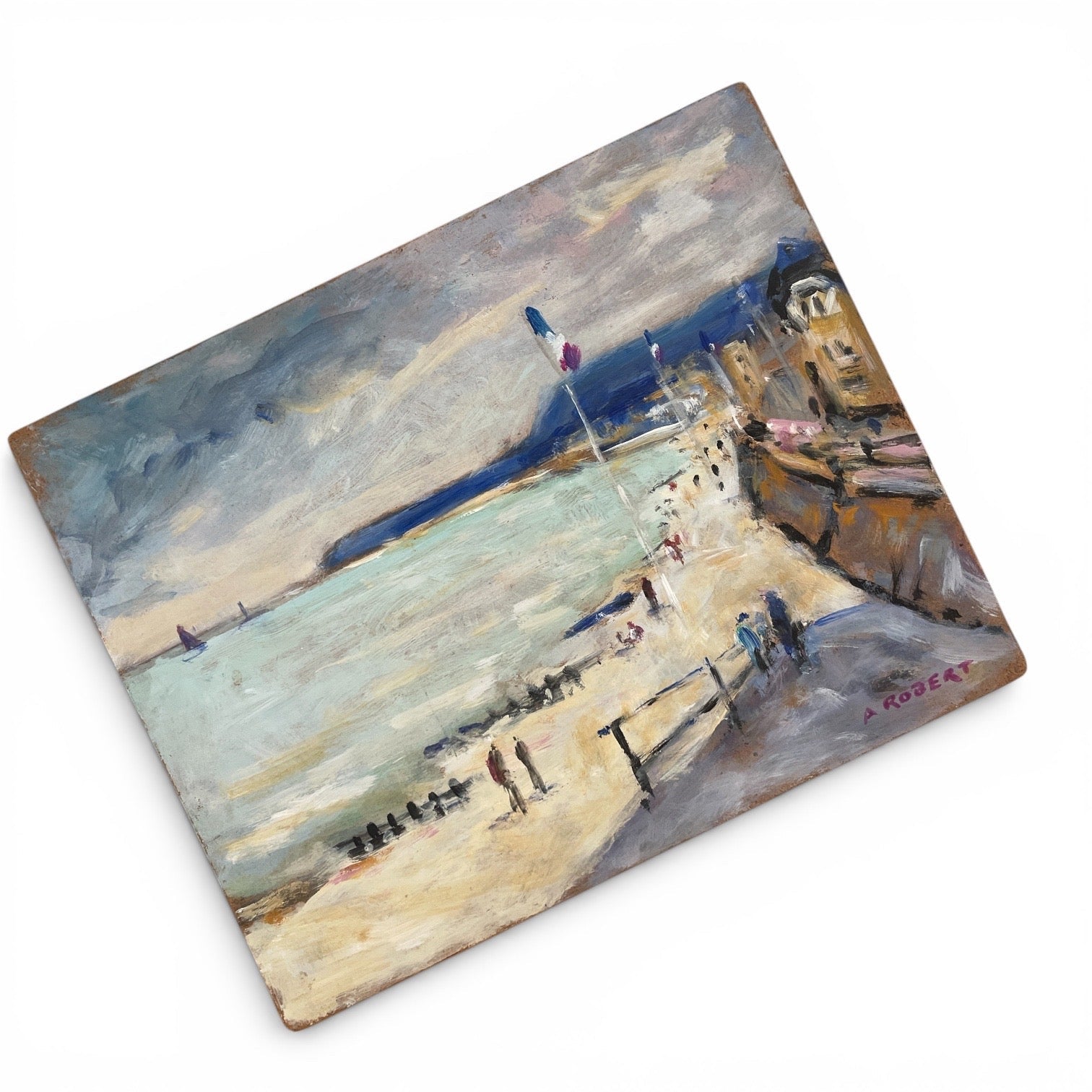 Normandie Beach by André Robert - Natalia Willmott