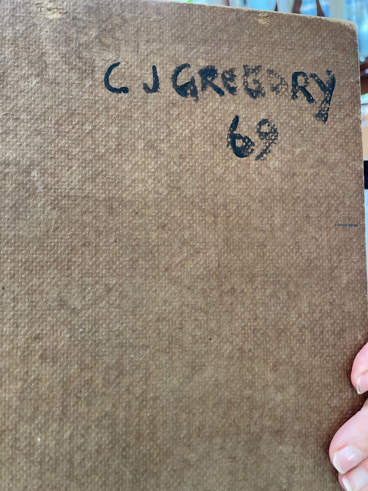 Oil painting bridge by C.J Gregory - Natalia Willmott