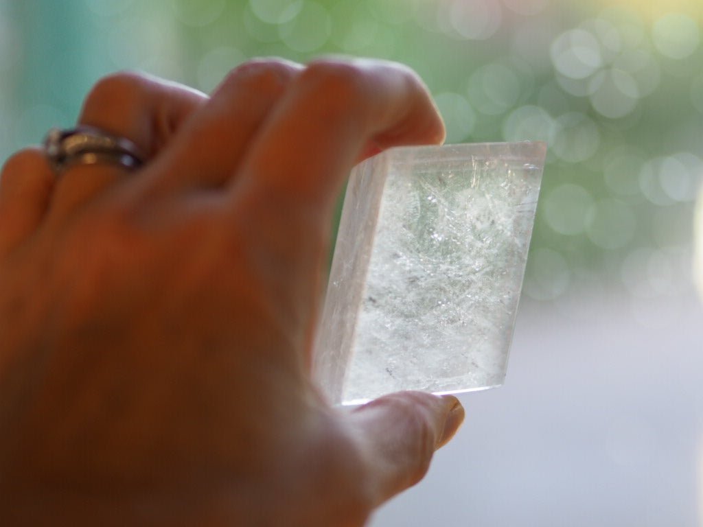 Optical calcite cube - Natalia Willmott