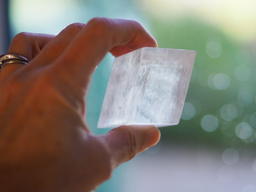 Optical calcite cube - Natalia Willmott