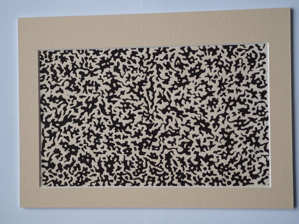 Original antique 19th century French textile design - Natalia Willmott