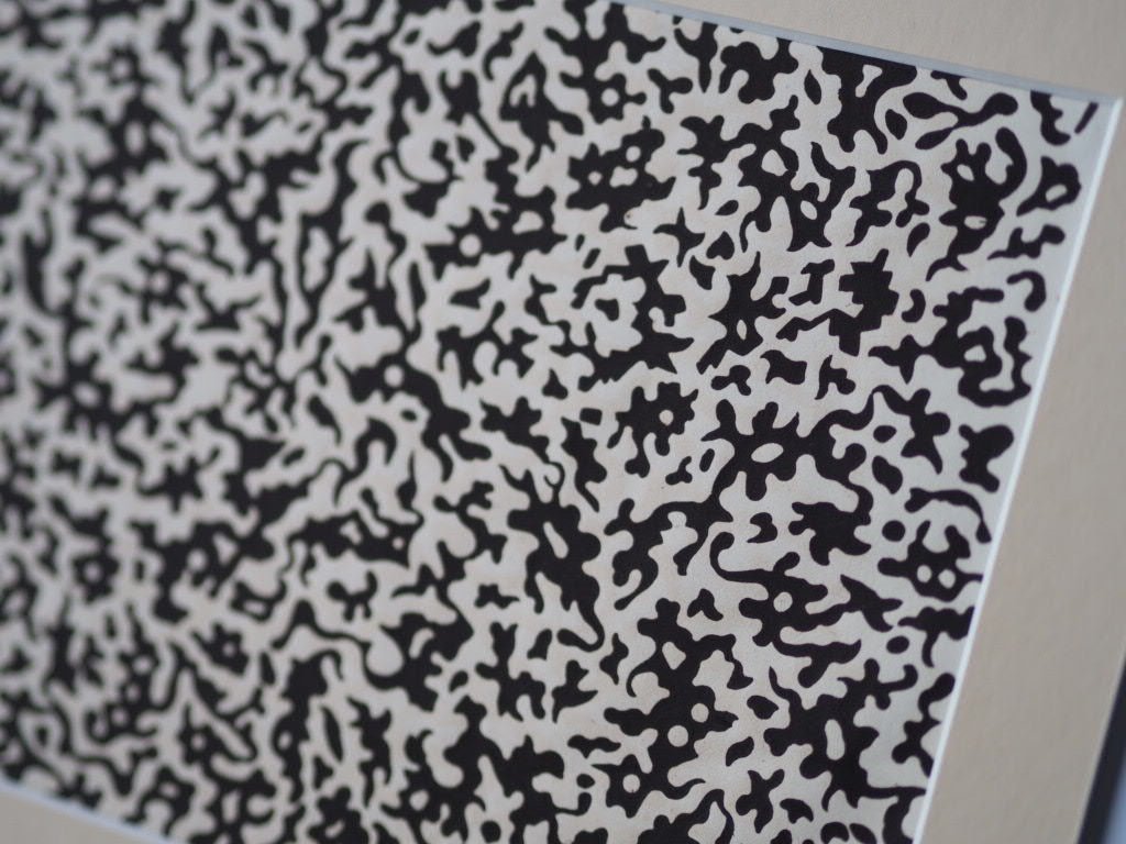 Original antique 19th century French textile design - Natalia Willmott