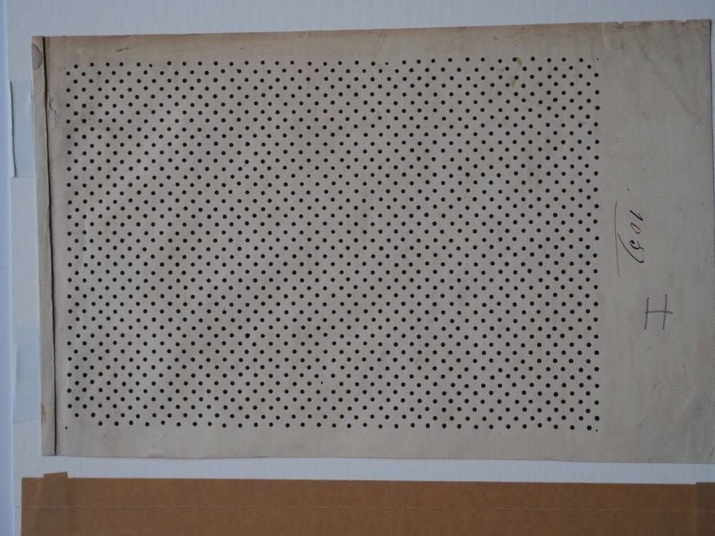 Original antique 19th century French textile design - Natalia Willmott