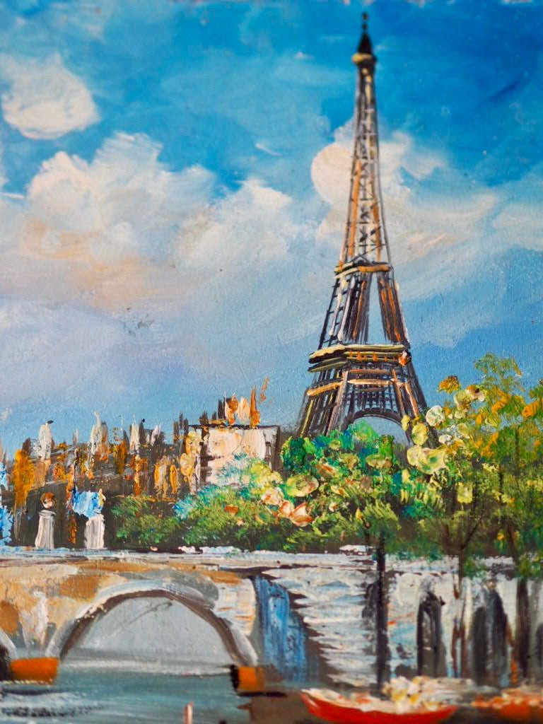 Parisian cityscape - Natalia Willmott