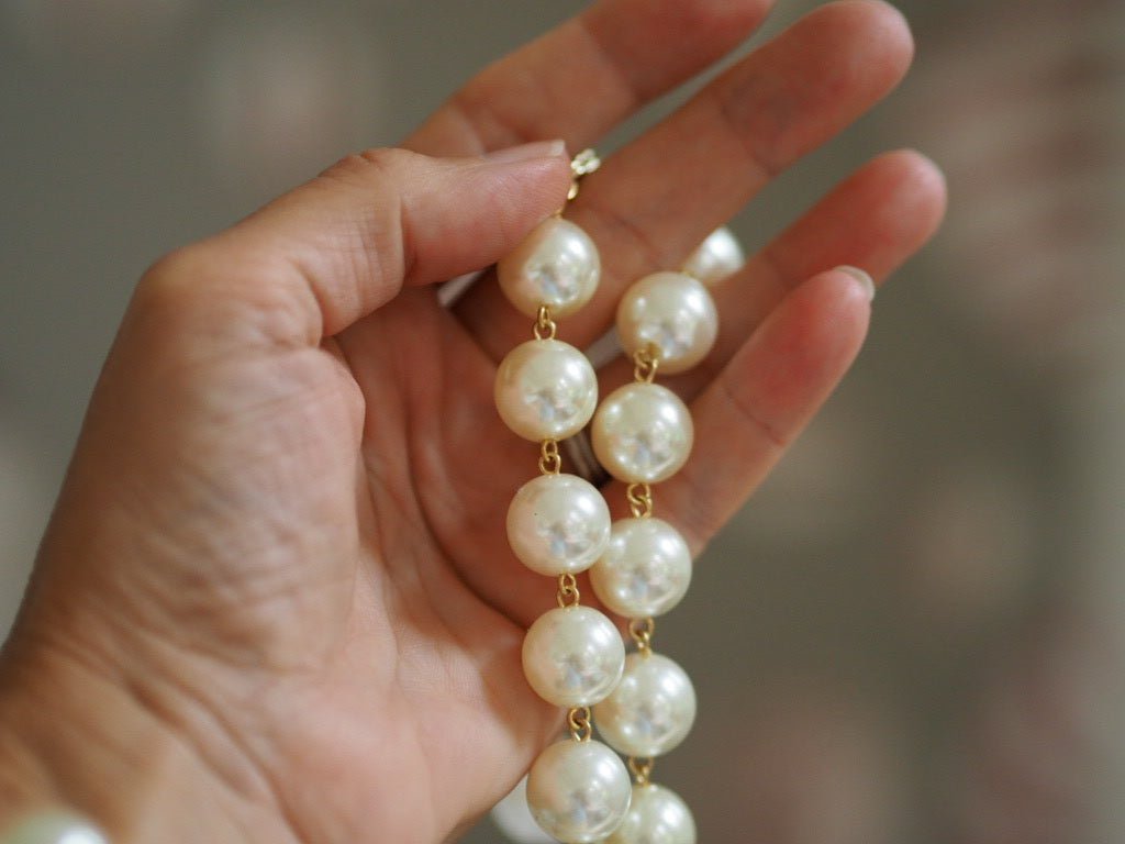 Pearlised necklace Majorque - Natalia Willmott