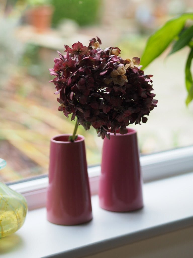 Pink pair of vases - Natalia Willmott