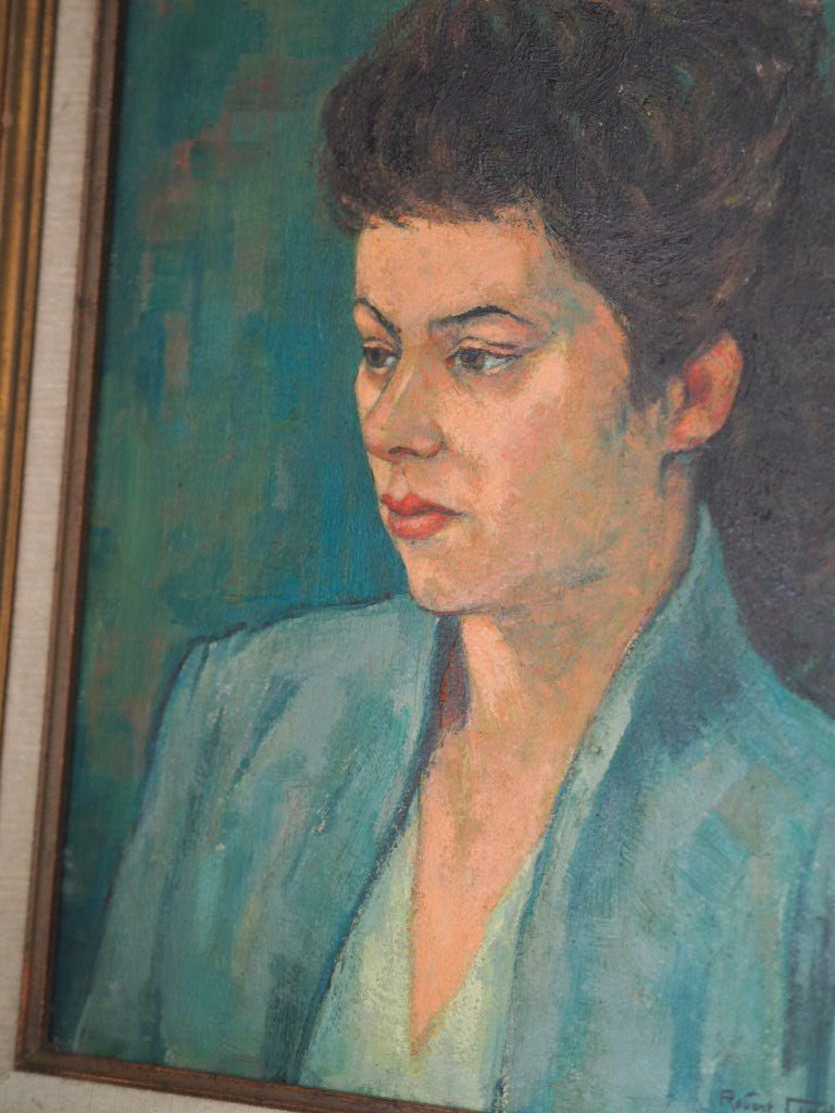 Portrait of a lady By Robert Godelier - Natalia Willmott
