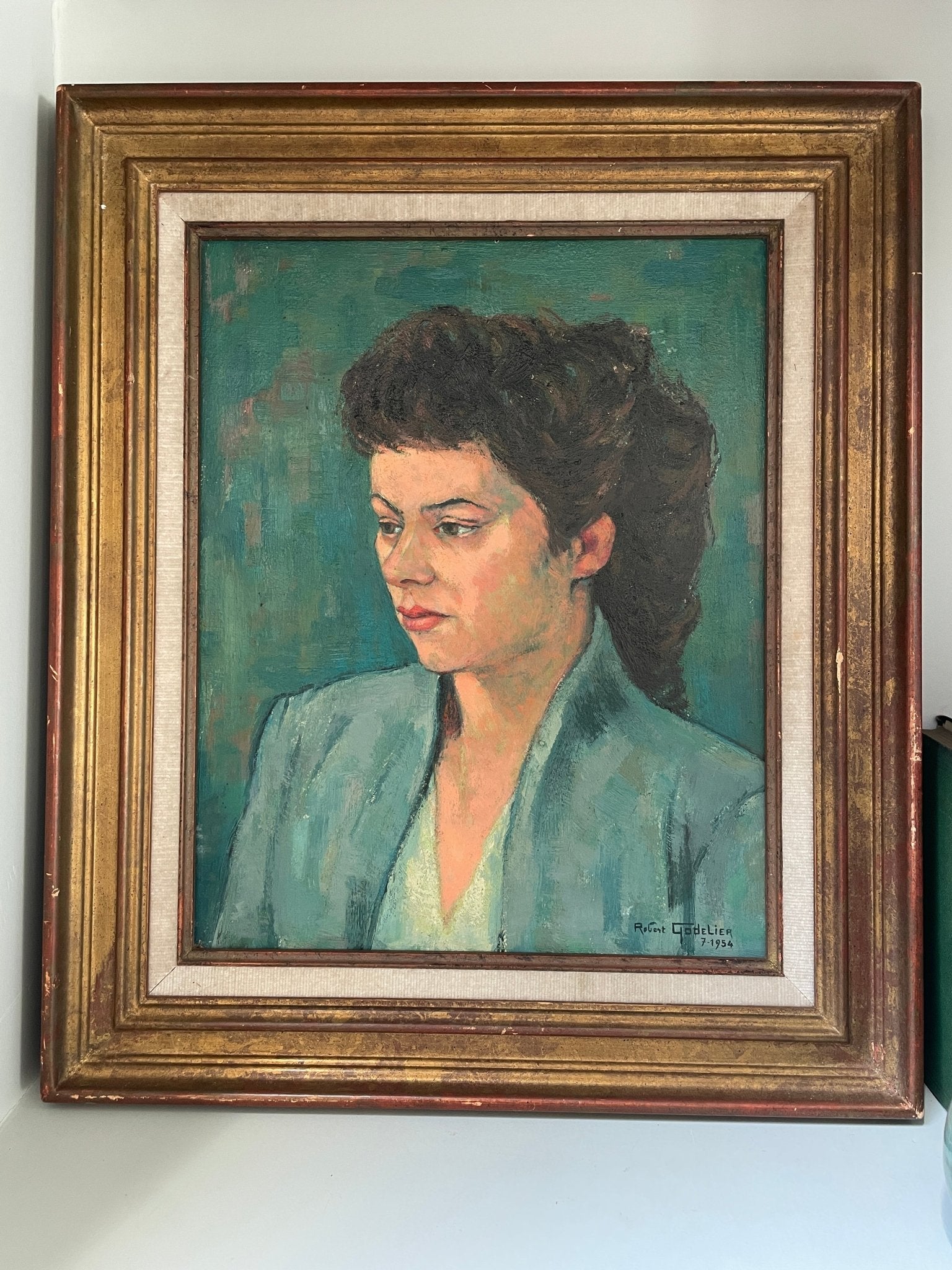 Portrait of a lady By Robert Godelier - Natalia Willmott