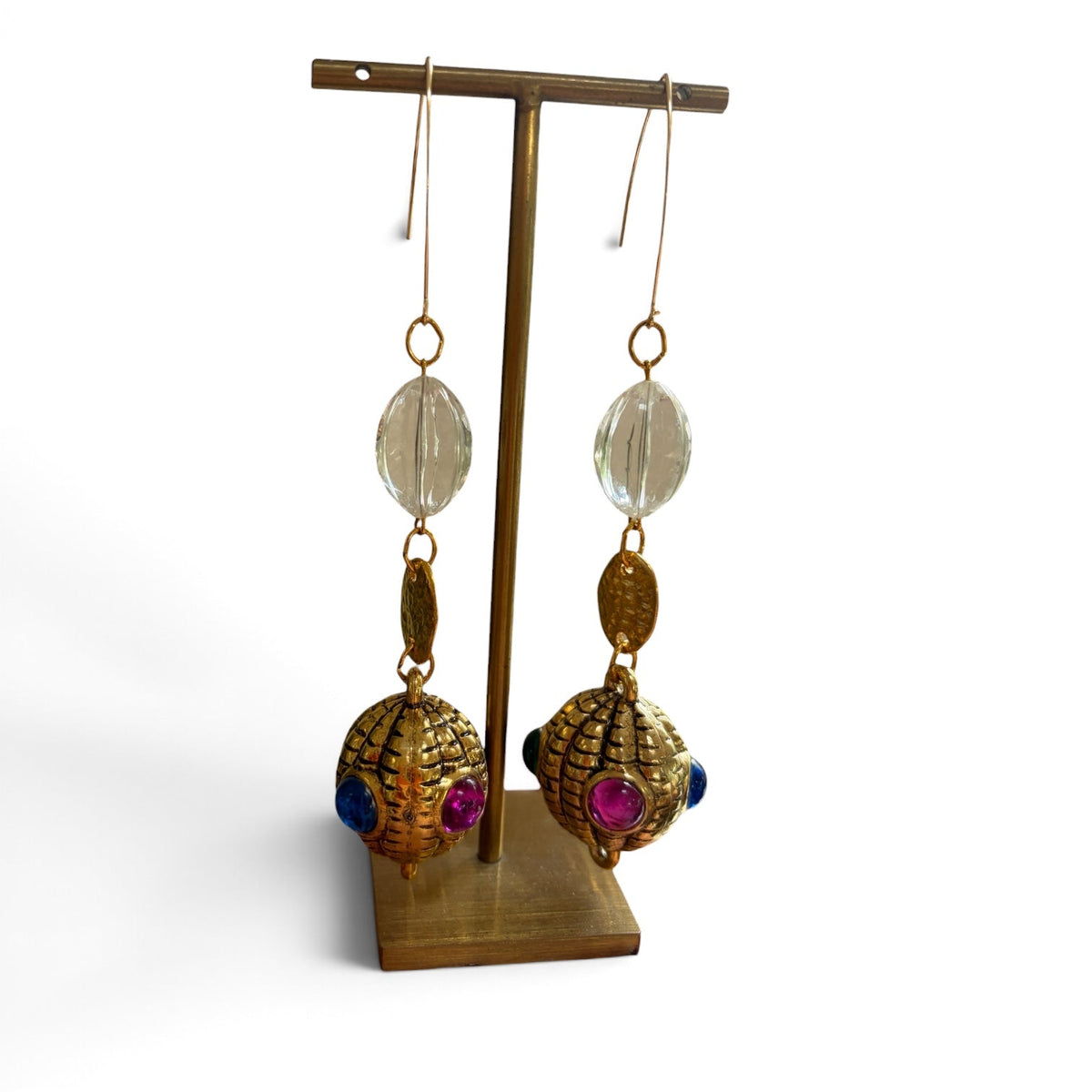 Recreated Renaissance earrings and necklace - Natalia Willmott