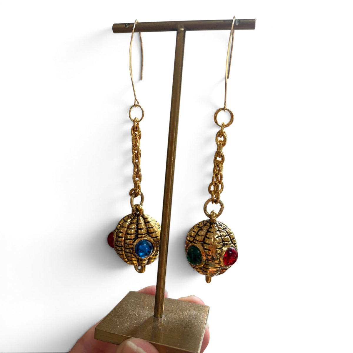 Recreated Renaissance earrings and necklace - Natalia Willmott
