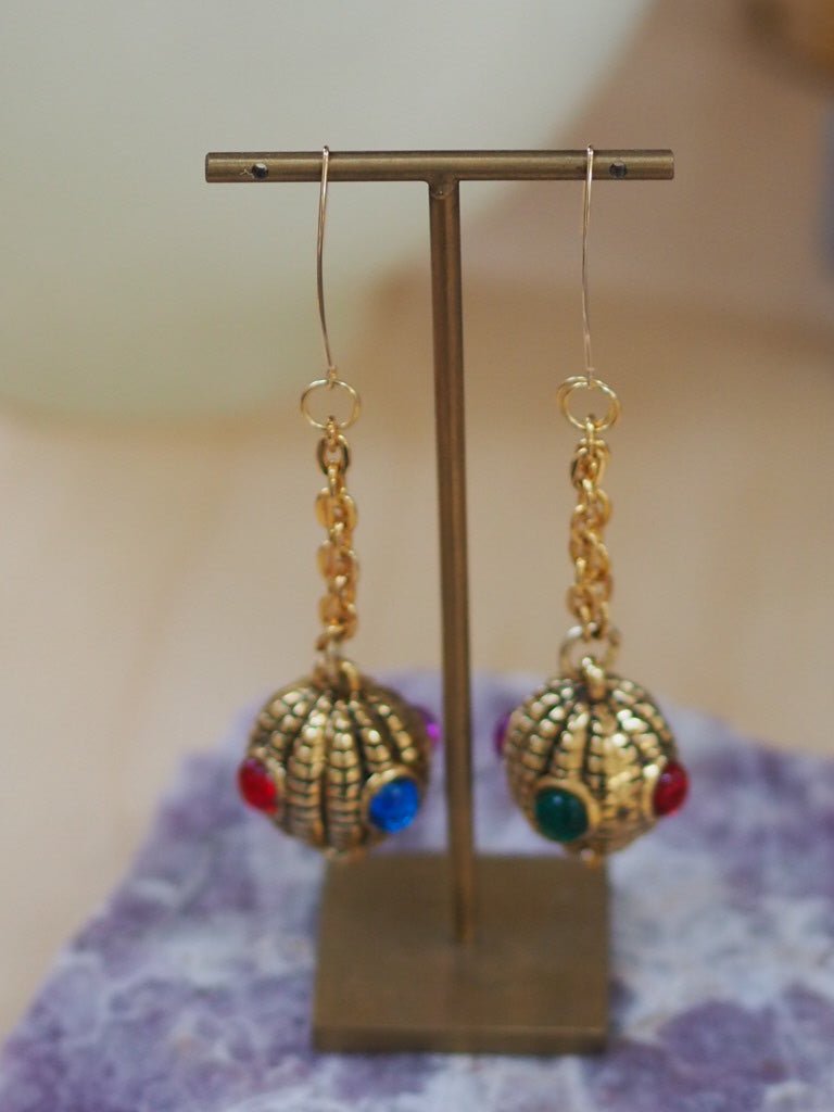 Recreated Renaissance earrings and necklace - Natalia Willmott