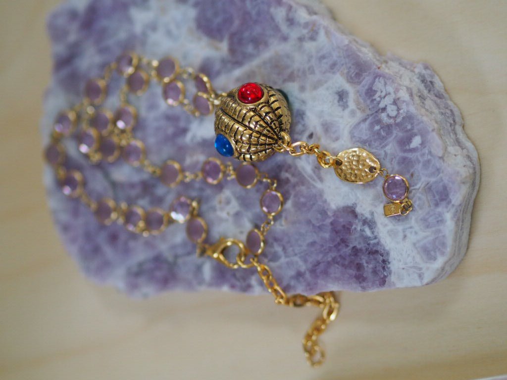 Recreated Renaissance earrings and necklace - Natalia Willmott