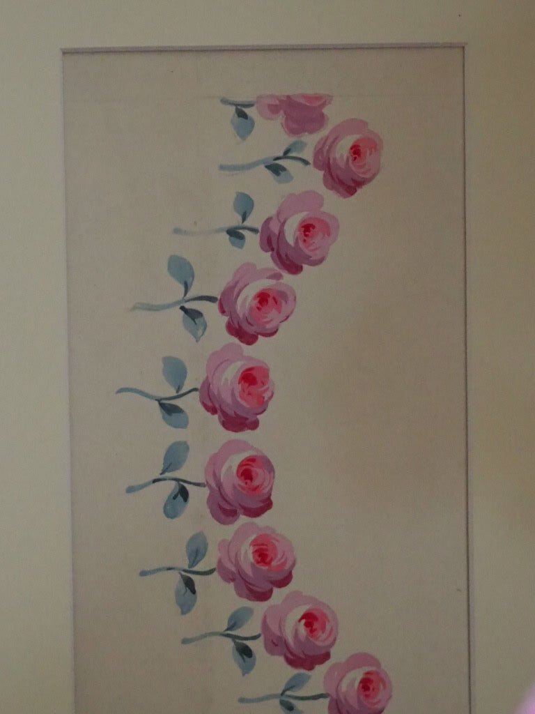 roses original textile design - Natalia Willmott