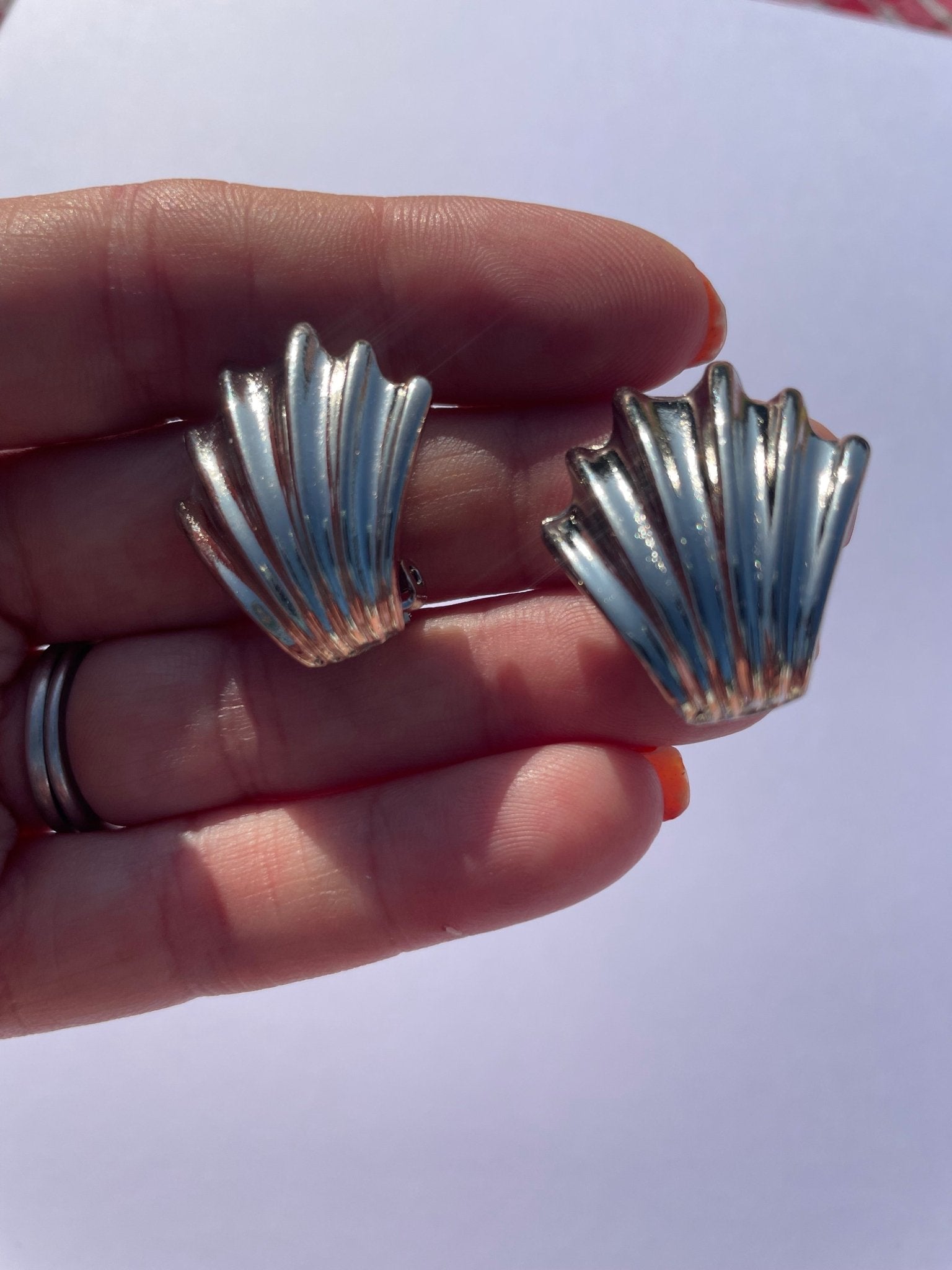 Shell clip on earrings - Natalia Willmott