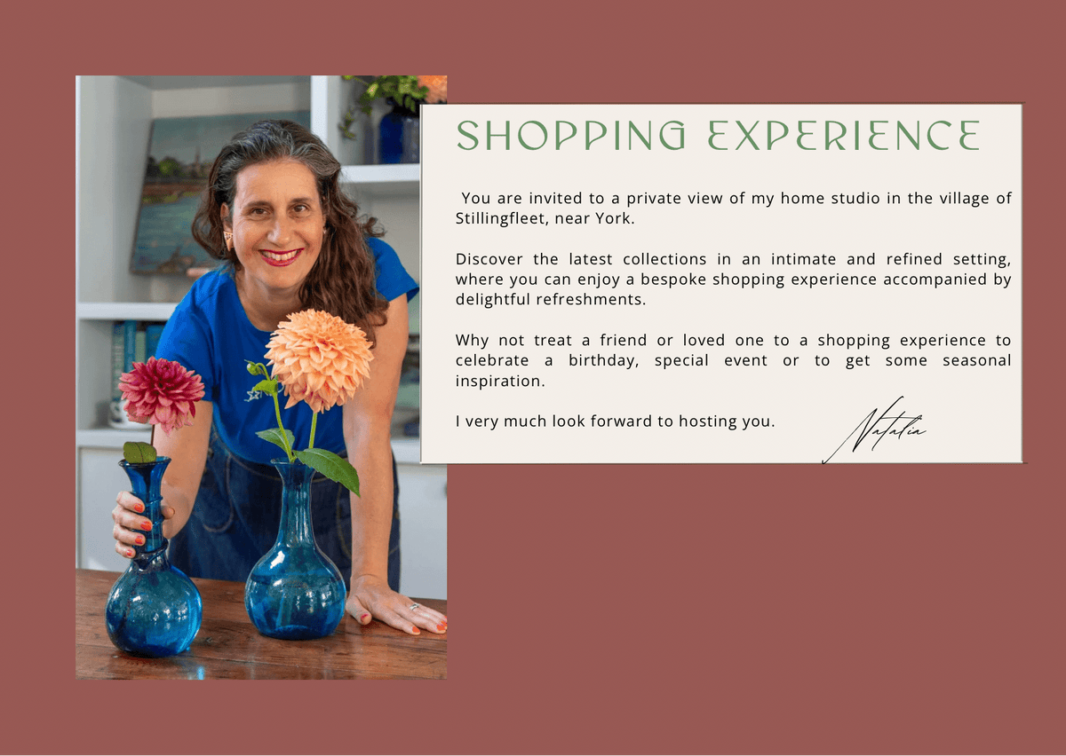 Shopping experience appointment - Natalia Willmott