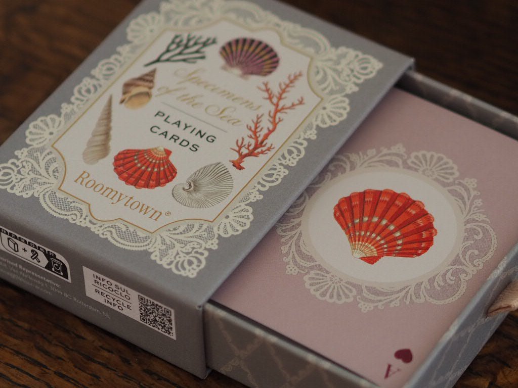 Single Deck Playing Cards - Specimens of the Sea - Natalia Willmott