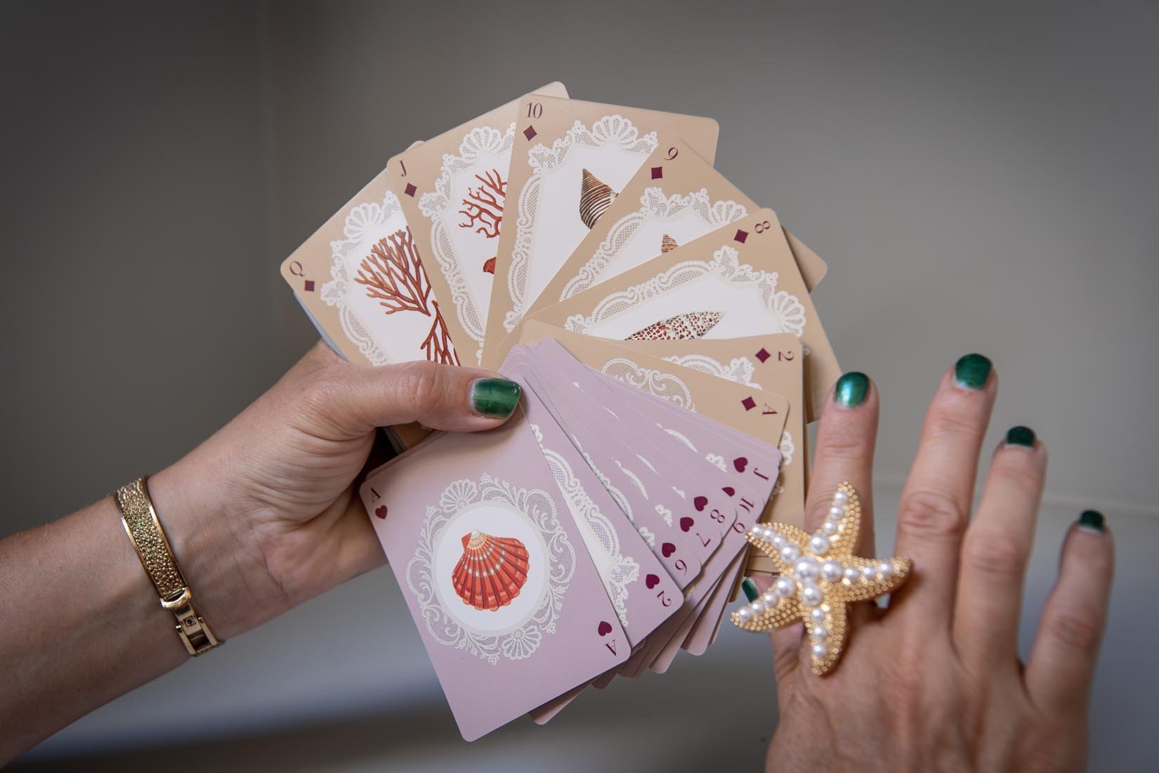 Single Deck Playing Cards - Specimens of the Sea - Natalia Willmott