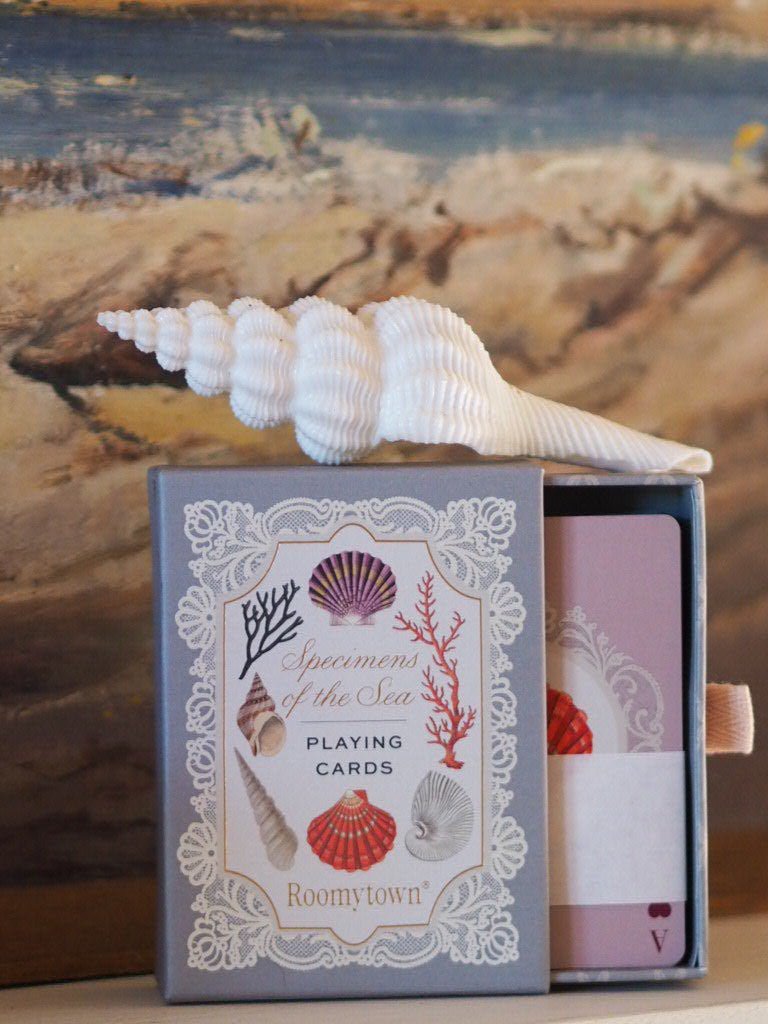 Single Deck Playing Cards - Specimens of the Sea - Natalia Willmott
