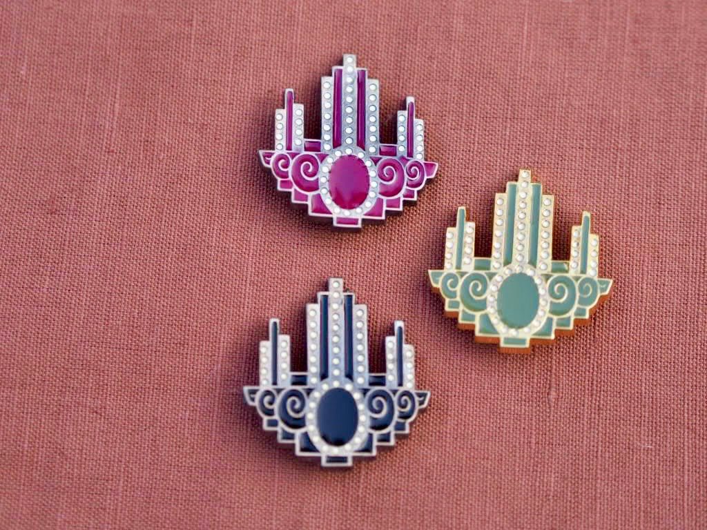 Skyline brooch - Natalia Willmott