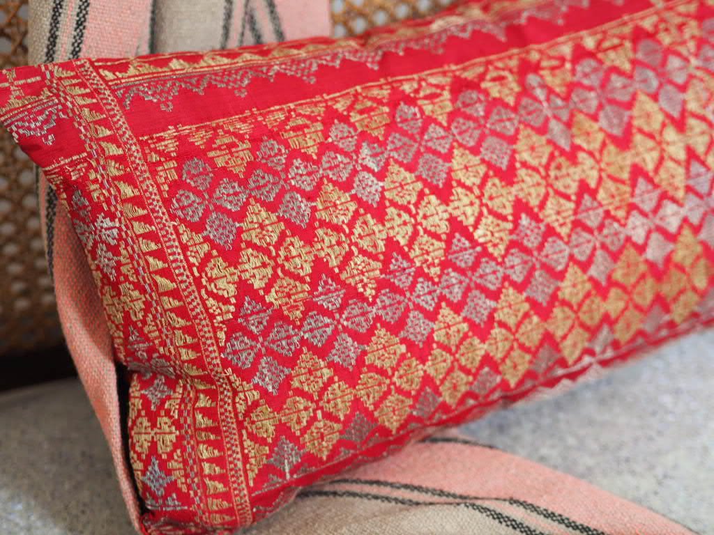 Songket Indonesian cushion - Natalia Willmott