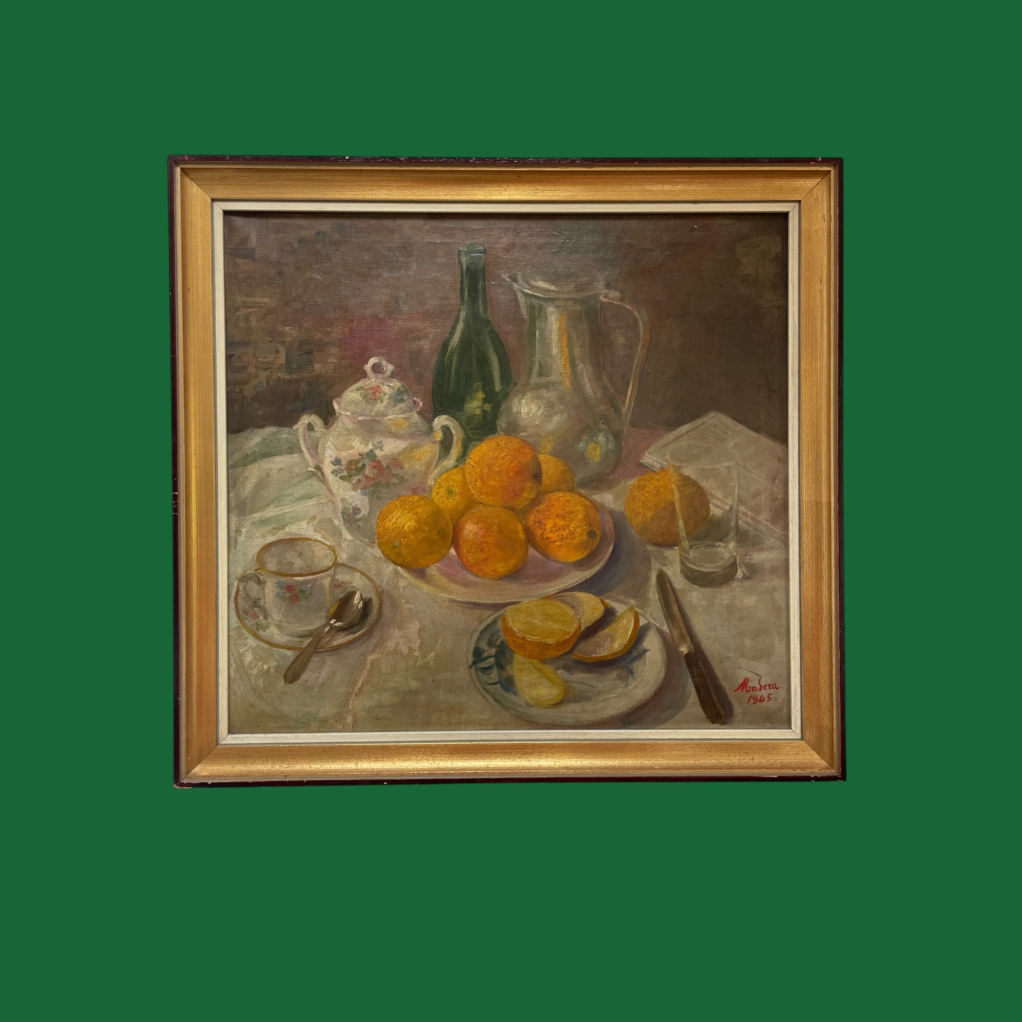 Still life with oranges - Natalia Willmott