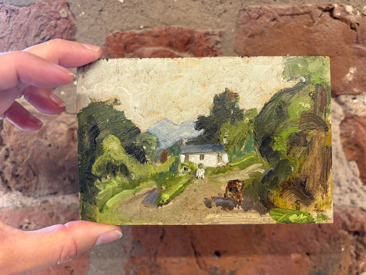 The White House small oil painting - Natalia Willmott