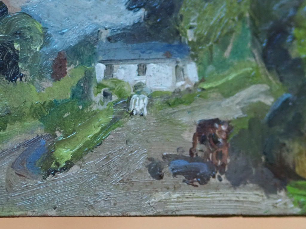 The White House small oil painting - Natalia Willmott