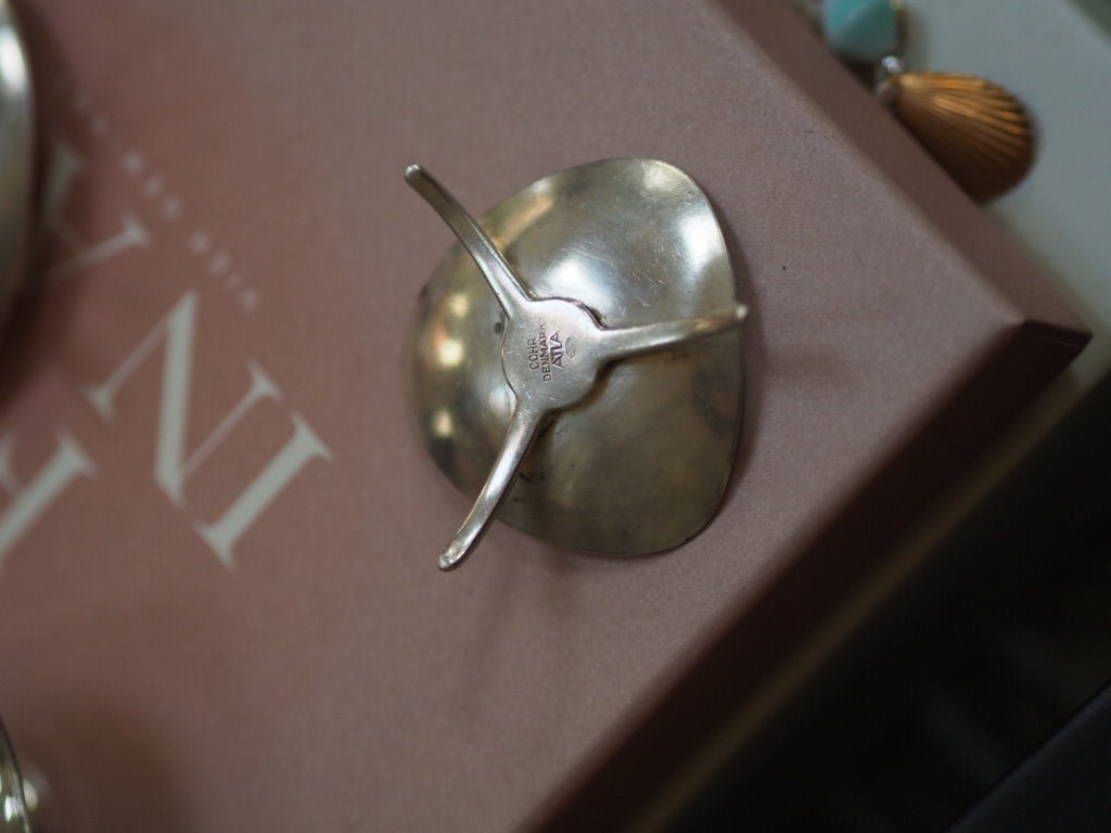 Trio of mid century silver candleholders - Natalia Willmott