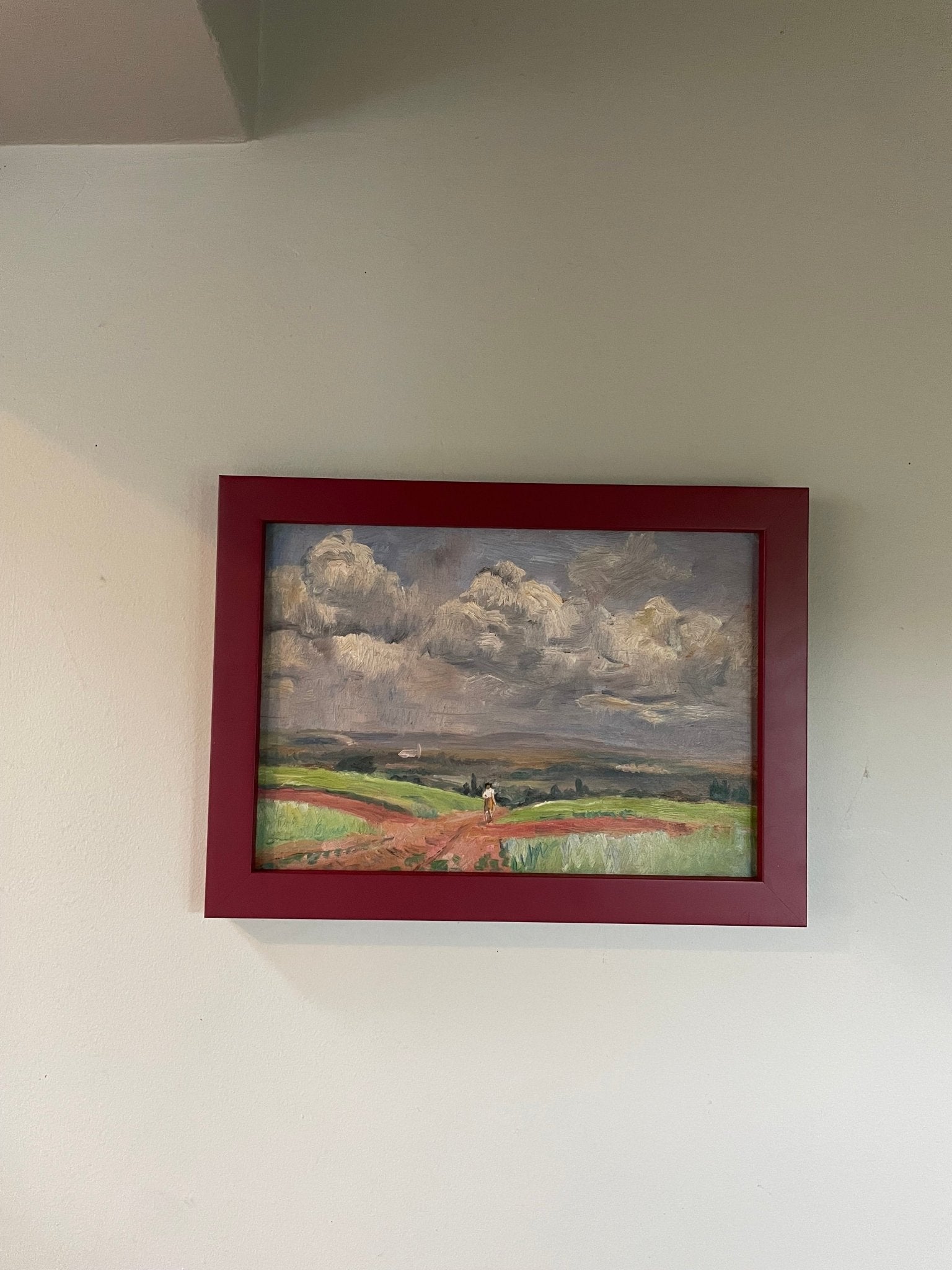 Viarmes oil painting Maurice Tisseyre - Natalia Willmott
