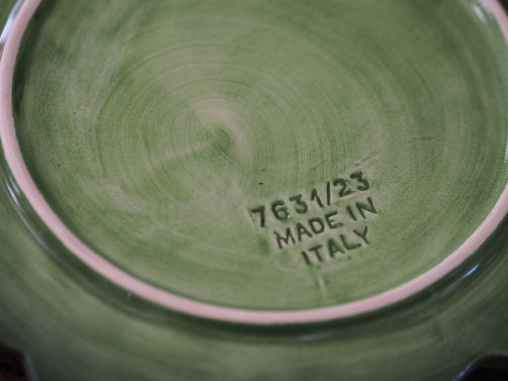 Vietri Foglia Fresca Italian Serving Platter - Natalia Willmott