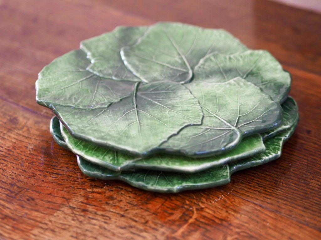 Vietri Foglia Fresca Italian Serving Platter - Natalia Willmott