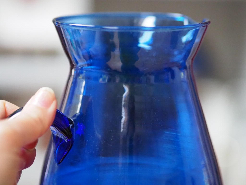 Vintage blue jug - Natalia Willmott