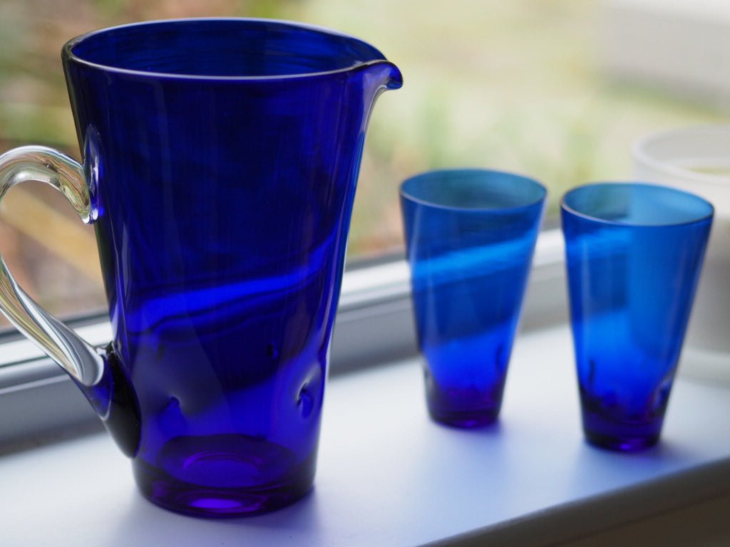 Vintage blue jug set - Natalia Willmott