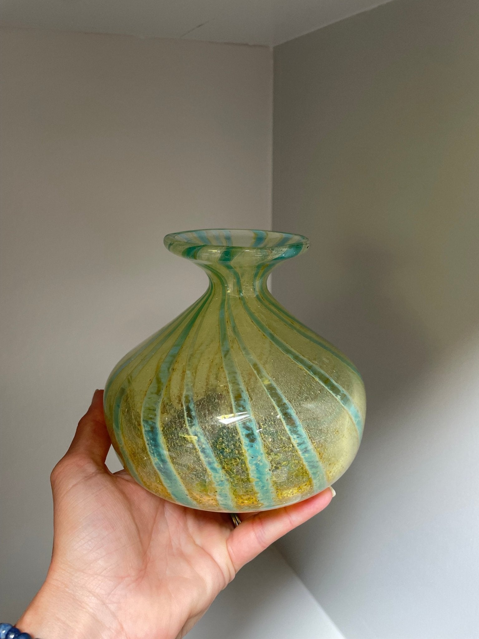 vintage bulbouse vase "Mdina" - Natalia Willmott