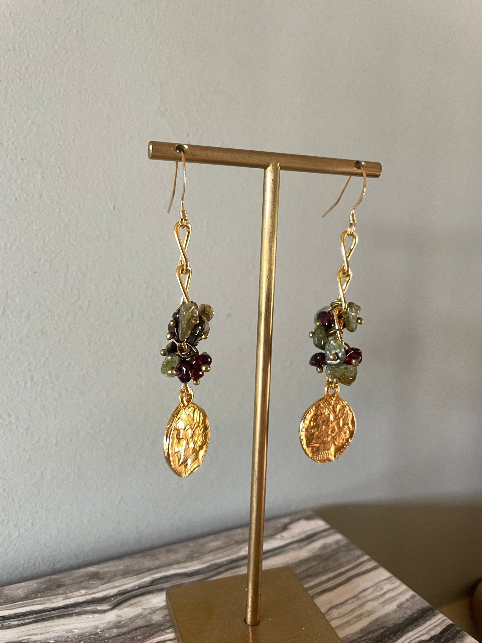 Vintage coin earrings - Natalia Willmott